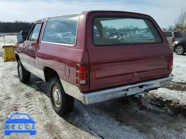 1985 DODGE RAMCHARGER 1B4HW12T1FS540594 зображення 2