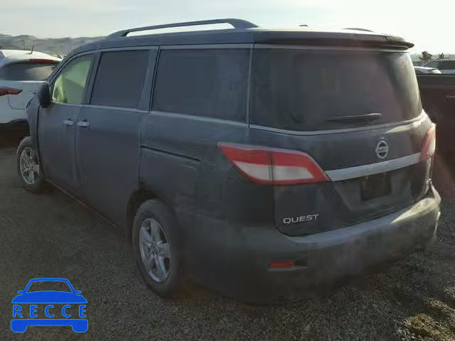 2017 NISSAN QUEST S JN8AE2KP7H9168077 image 2