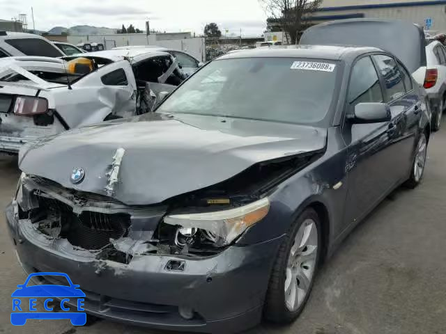 2006 BMW 550 I WBANB53556CP01173 image 1