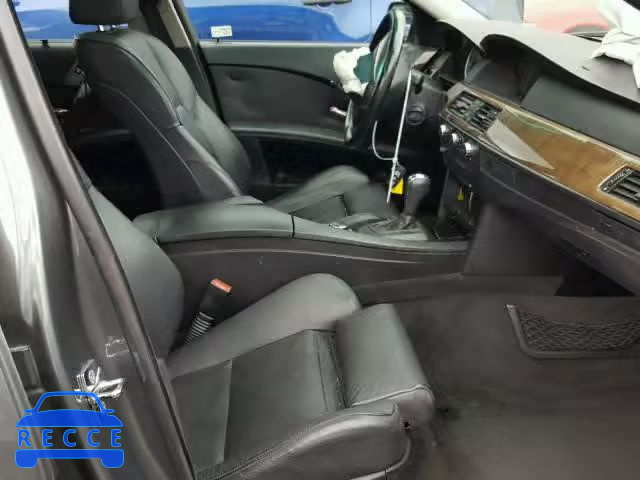 2006 BMW 550 I WBANB53556CP01173 image 4