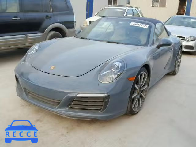 2017 PORSCHE 911 CARRER WP0CB2A94HS154355 image 1