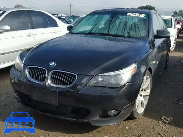 2006 BMW 550 I WBANB535X6CP02674 зображення 1