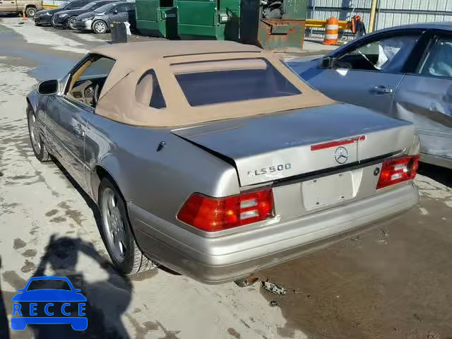 1999 MERCEDES-BENZ SL 500 WDBFA68F0XF185143 зображення 2