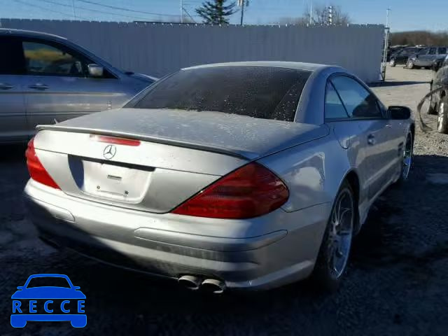 2004 MERCEDES-BENZ SL 500 WDBSK75F84F065625 image 3