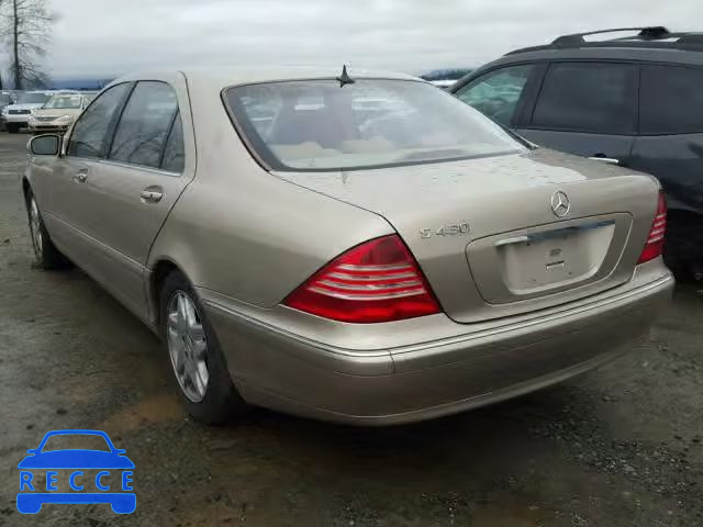 2003 MERCEDES-BENZ S 430 WDBNG70JX3A332334 image 2