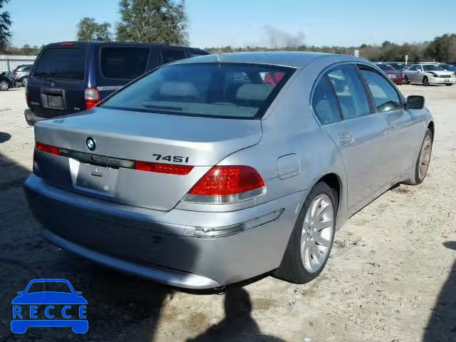 2003 BMW 745 I WBAGL63443DP62975 image 3