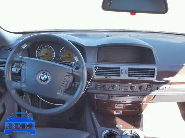 2003 BMW 745 I WBAGL63443DP62975 image 8