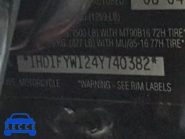 2004 HARLEY-DAVIDSON FLHRSI 1HD1FYW124Y740382 image 18