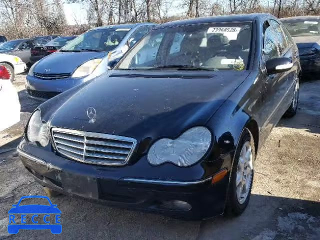 2003 MERCEDES-BENZ C 240 4MAT WDBRF81J33F435526 зображення 1