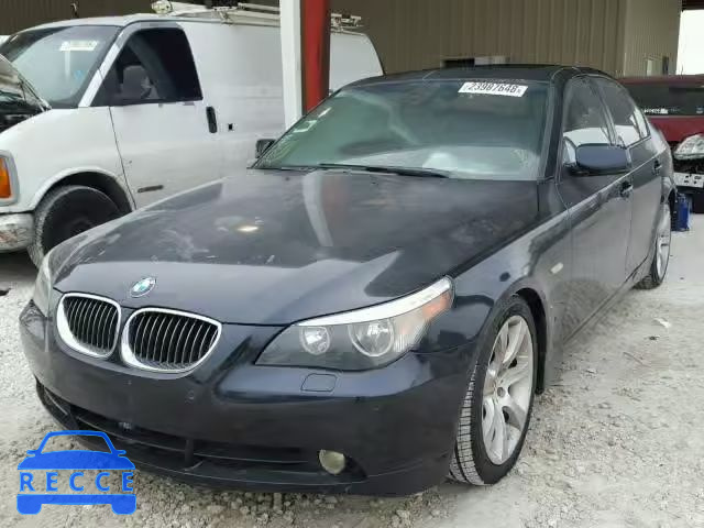 2005 BMW 545 I WBANB33545CN67288 зображення 1