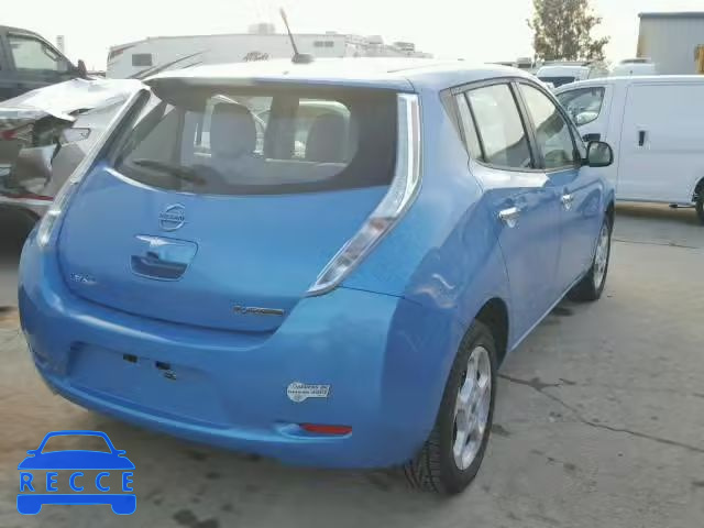 2011 NISSAN LEAF SV JN1AZ0CP1BT009684 зображення 3