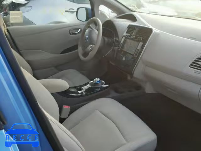 2011 NISSAN LEAF SV JN1AZ0CP1BT009684 зображення 4