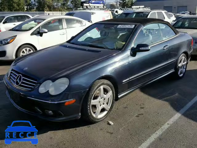 2005 MERCEDES-BENZ CLK 500 WDBTK75J85F129379 image 1