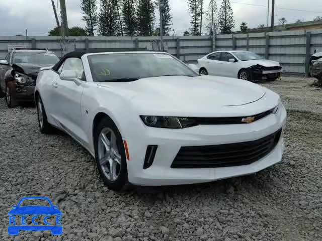 2018 CHEVROLET CAMARO LT 1G1FB3DX2J0127114 зображення 0