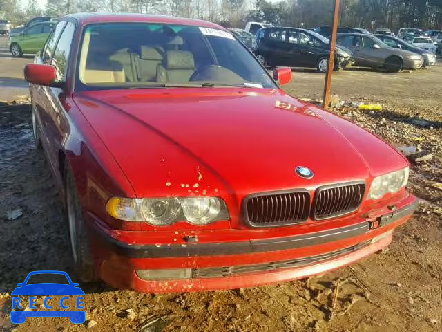 2001 BMW 740 I AUTO WBAGG834X1DN88116 зображення 8