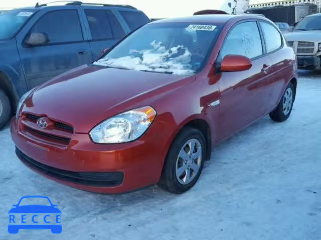 2008 HYUNDAI ACCENT BAS KMHCN35C48U090353 image 1