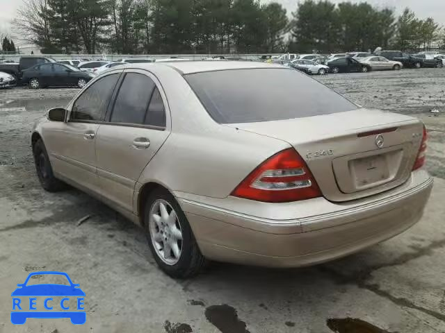 2003 MERCEDES-BENZ C 240 4MAT WDBRF81J33F392273 image 2