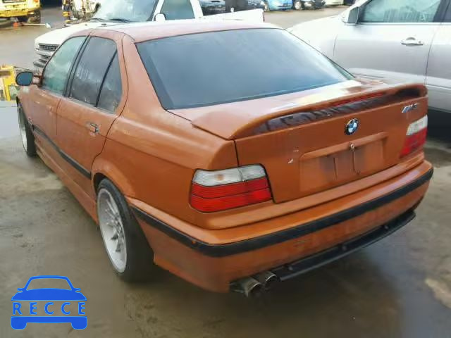 1997 BMW M3 AUTOMATICAT WBSCD0325VEE11379 image 2