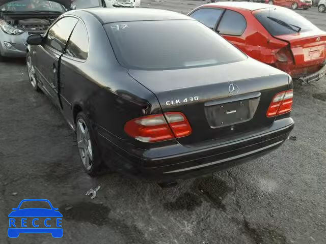 1999 MERCEDES-BENZ CLK 430 WDBLJ70G7XF076823 зображення 2