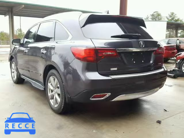 2014 ACURA MDX ADVANC 5FRYD4H88EB026457 image 2