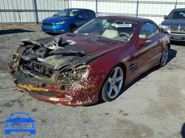 2005 MERCEDES-BENZ SL 500 WDBSK75F45F094184 image 1