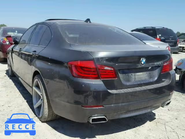 2011 BMW 550 I WBAFR9C55BC757096 image 2