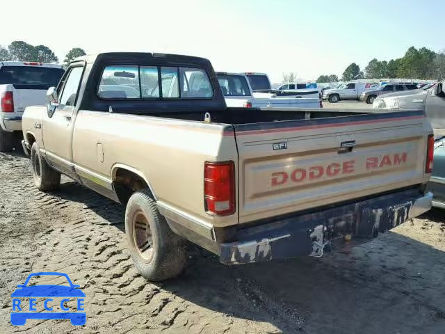 1990 DODGE D-SERIES D 1B7GE16Y4LS610334 зображення 2