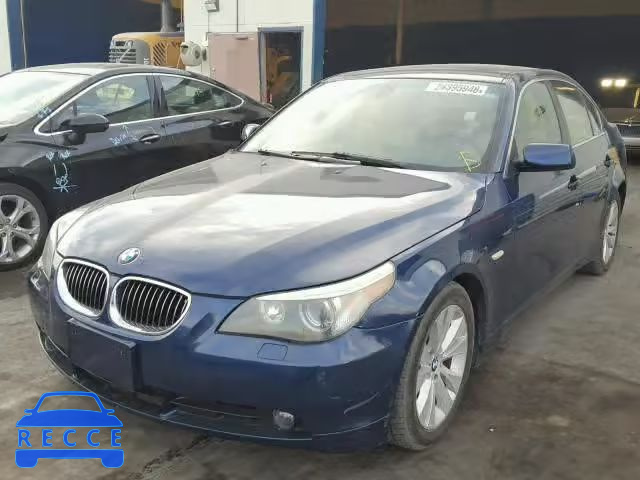 2006 BMW 550 I WBANB53586CP01491 image 1