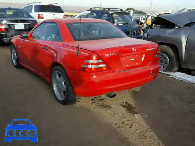 1999 MERCEDES-BENZ SLK 230 KO WDBKK47F8XF112927 image 2