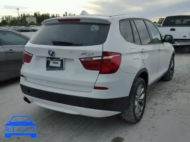 2012 BMW X3 XDRIVE3 5UXWX7C59CL889274 Bild 3