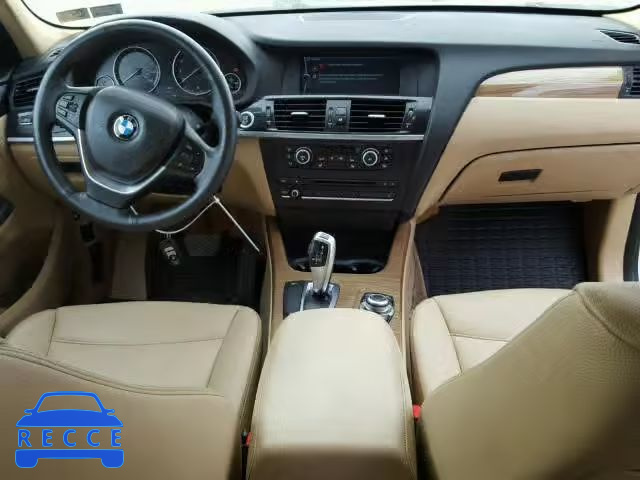 2012 BMW X3 XDRIVE3 5UXWX7C59CL889274 image 8