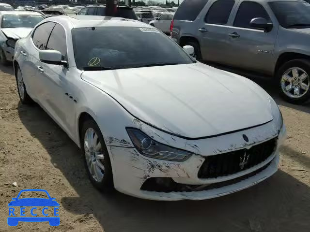 2015 MASERATI GHIBLI S ZAM57RTA1F1135321 image 0