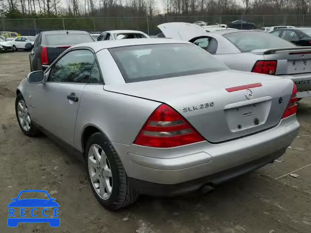 1998 MERCEDES-BENZ SLK 230 KO WDBKK47F3WF007078 image 2