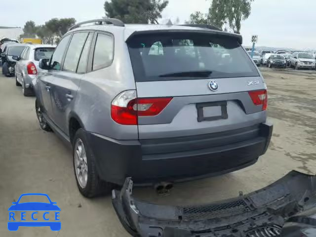 2005 BMW X3 2.5I WBXPA73455WA78139 image 2