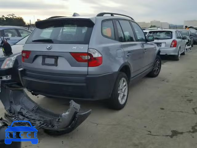 2005 BMW X3 2.5I WBXPA73455WA78139 image 3