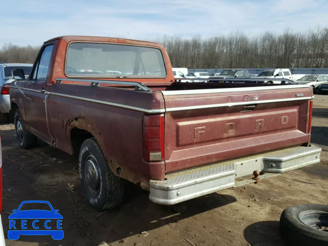 1983 FORD F100 1FTCF10F5DLA05530 image 2