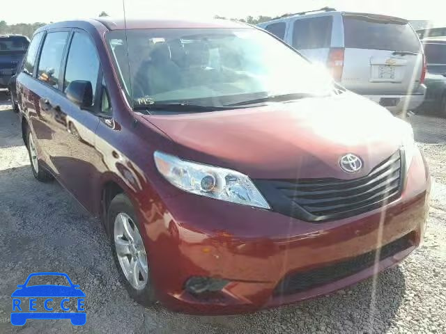 2013 TOYOTA SIENNA BAS 5TDZK3DC9DS386010 image 0