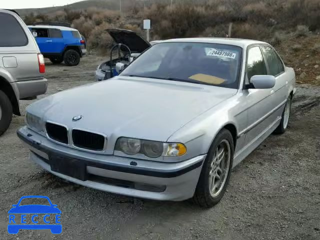 2001 BMW 740 I AUTO WBAGG83451DN88413 image 1