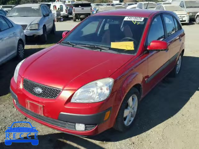 2008 KIA RIO 5 SX KNADE163886429287 image 1