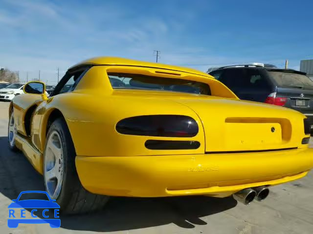 1998 DODGE VIPER RT-1 1B3ER65E4WV401356 зображення 2