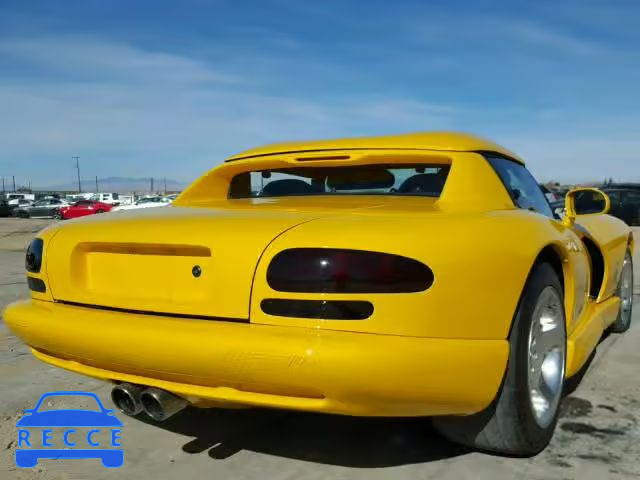 1998 DODGE VIPER RT-1 1B3ER65E4WV401356 зображення 3