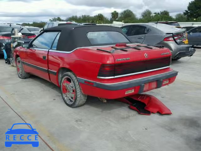 1988 CHRYSLER LEBARON 1C3BJ45K9JG336279 image 2