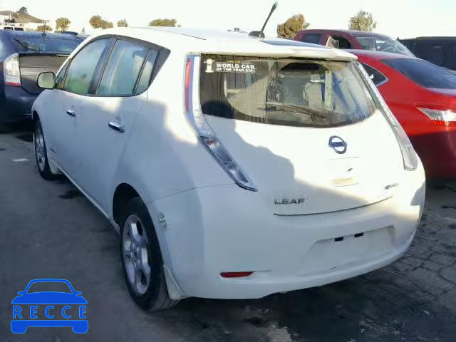 2012 NISSAN LEAF SV JN1AZ0CPXCT027215 зображення 2