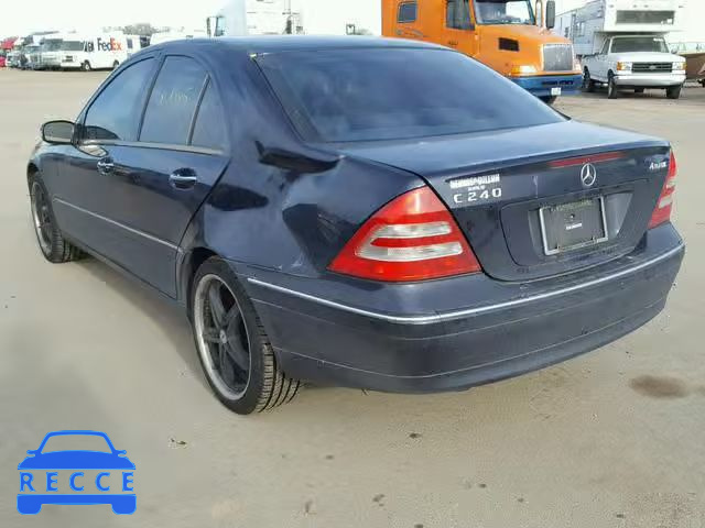 2003 MERCEDES-BENZ C 240 4MAT WDBRF81J43F340974 зображення 2