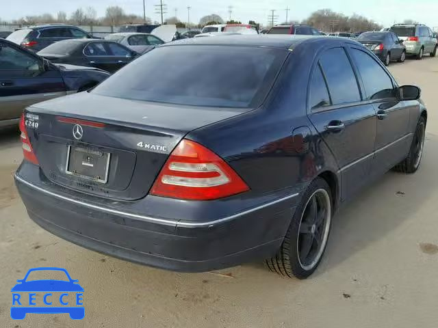 2003 MERCEDES-BENZ C 240 4MAT WDBRF81J43F340974 зображення 3