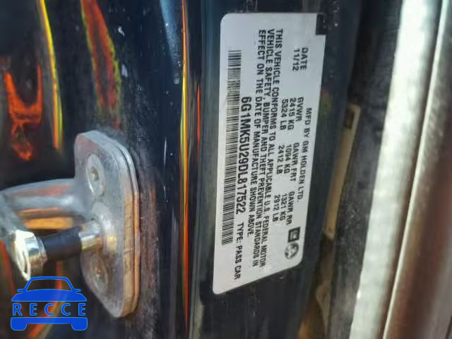 2013 CHEVROLET CAPRICE PO 6G1MK5U29DL817522 image 9