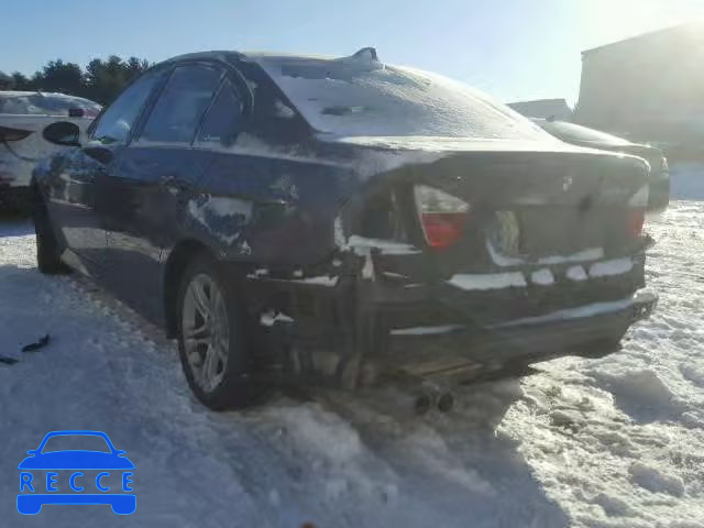 2008 BMW 328 XI SUL WBAVC73568KP37052 image 2