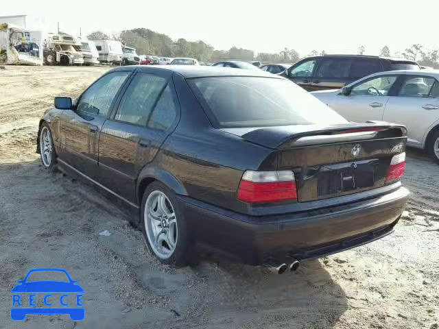 1997 BMW M3 AUTOMATICAT WBSCD0325VEE11656 image 2