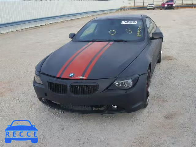 2006 BMW 650 I WBAEH13416CR49578 image 1