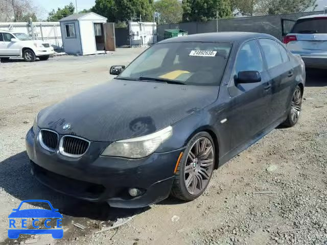 2008 BMW 550 I WBANW53508CT52706 image 1